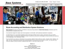 Tablet Screenshot of baus-systems.com